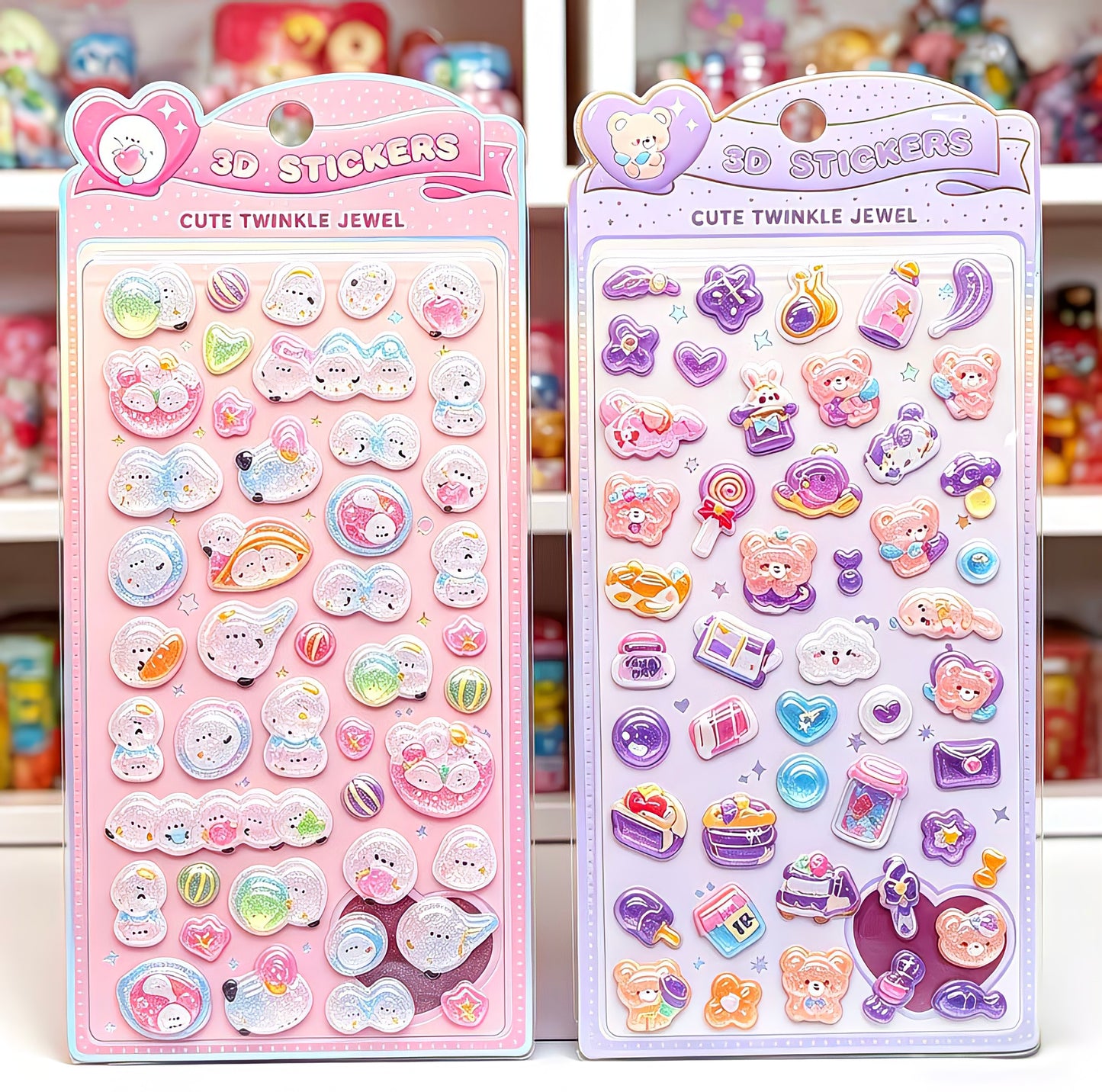 【NO.7】- Diy Stickers pair up （approx. 3.7 × 7.8 in）