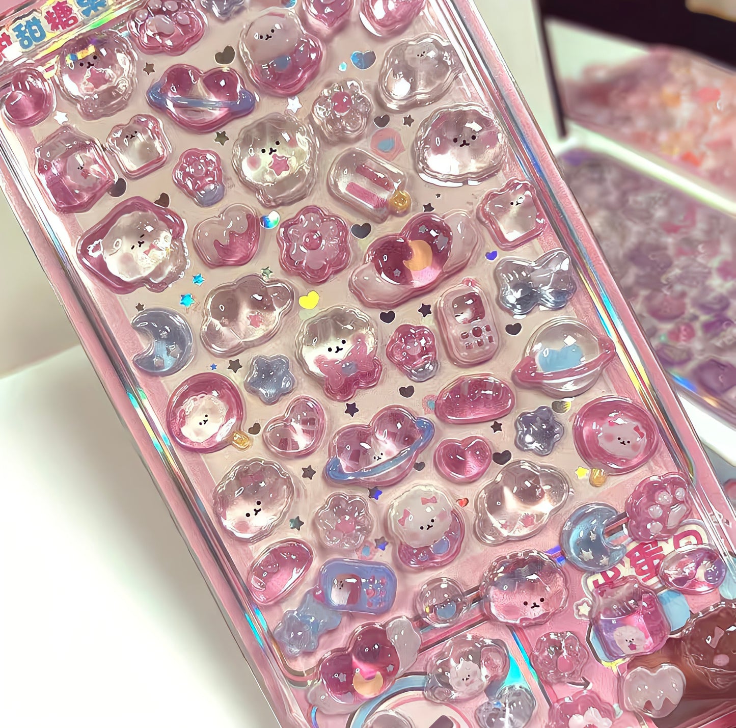 【NO.7】- Diy Stickers pair up （approx. 3.7 × 7.8 in）