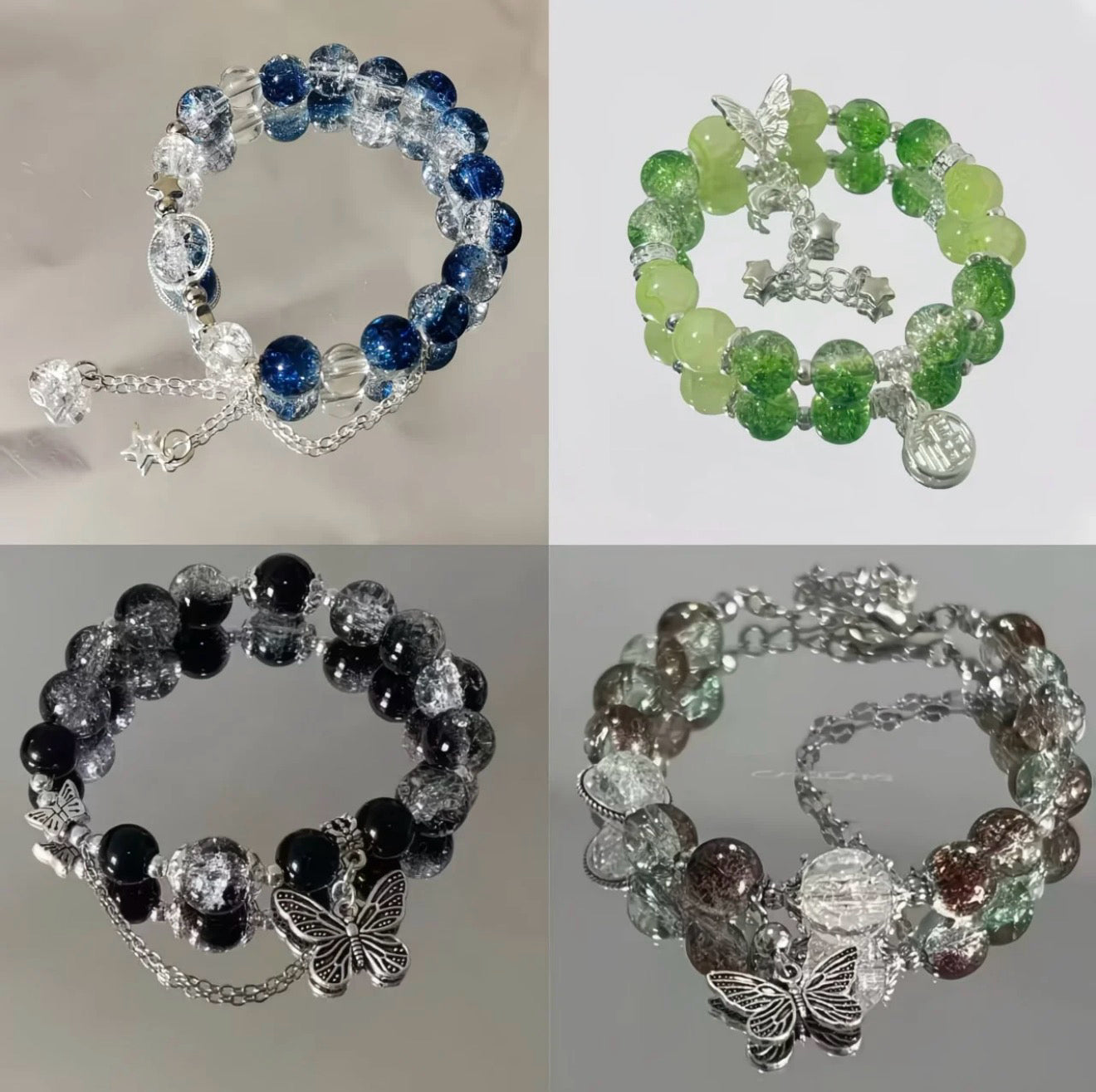 【NO.3】-Lucky Bags with Bracelets/Figures-open in live