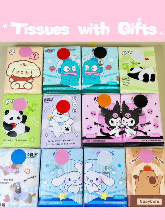 【NO.4】- Tissues Pair up-open in live